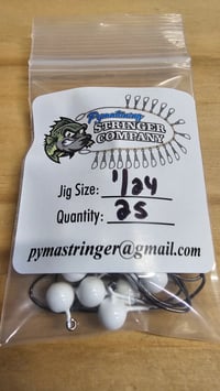 Image 1 of 1/24 oz. Round ball jig in a 25 pk