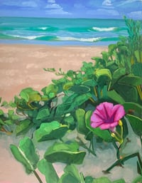 Beach Flower by Sari Shryack - Original Painting