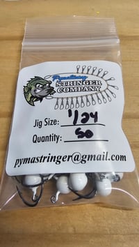 Image 1 of 1/8 oz. Round ball jig in a 50 pk