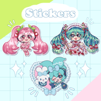 Miku stickers