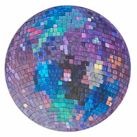 Mystic Purple Disco Ball by Sari Shryack  - Original Painting