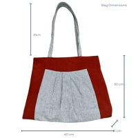 Image 7 of Nottinghill Pleated Tent Tote