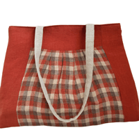 Image 2 of Penny Lane Pleated Tent Tote