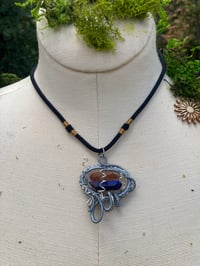 Image 1 of Twilight Harmony Quartz Wrap Pendant