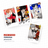 [PERSONA] Photocards