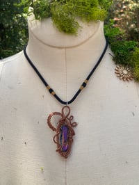 Image 1 of Amethyst Aura Pendant