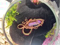 Image 2 of Amethyst Aura Pendant