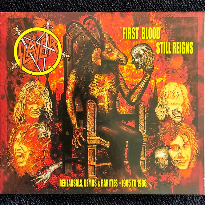 SLAYER - First Blood Still Reigns – Rehearsals, Demos & Rarities – 1985 to 1986 DIGIPAK CD