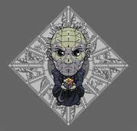 Image 1 of Rubix Pinhead 5" Clear Sticker