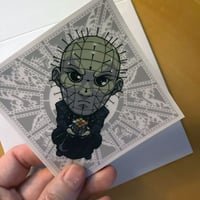 Image 2 of Rubix Pinhead 5" Clear Sticker