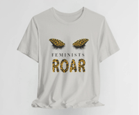 Image 1 of Feminists Roar Short Sleeve T-shirt