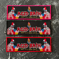 Image 1 of ACID BATH - EAT MY DEAD COCK OFFICIAL SUPER STRIP PATCH