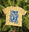 Banana Yellow Birds of Paradise Tee (XL)