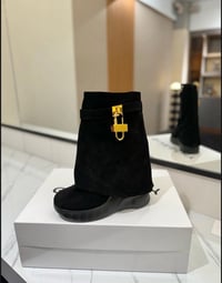 Image 2 of VENOM BLACK BOOTS