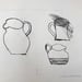 Image of Two Jugs and a Cup drypoint etching 