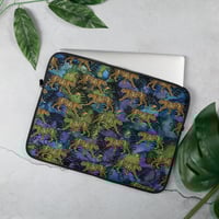Image 1 of Laptop Sleeve with Tigers