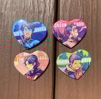 Image 1 of Heartthrob Heart Buttons