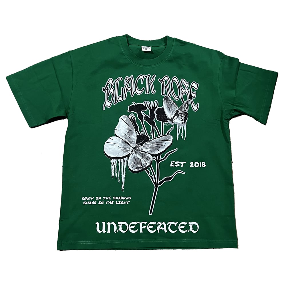 Image of Rose Shadow TEE (GREEN)