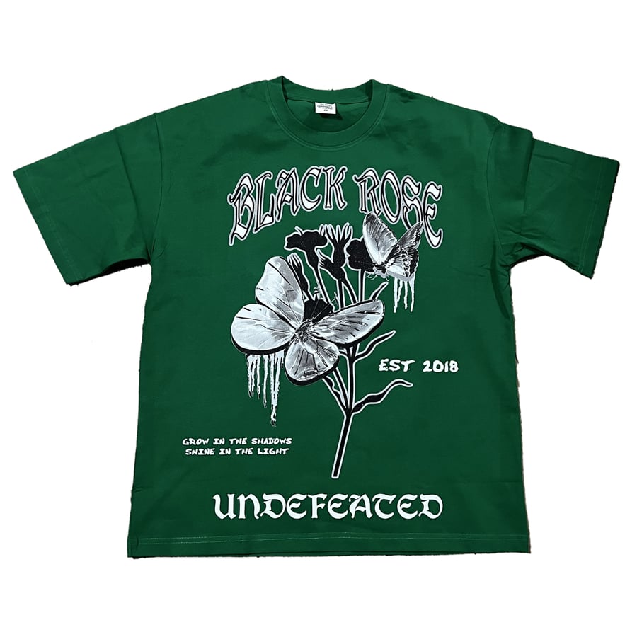 Image of Rose Shadow TEE (GREEN)