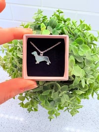 Sterling Silver Dachshund Pendant