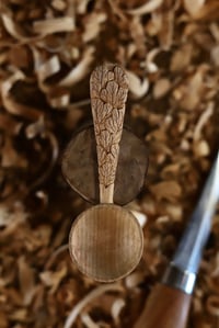 Image 1 of Autumn Special Oak Leaves Coffee Scoop 
