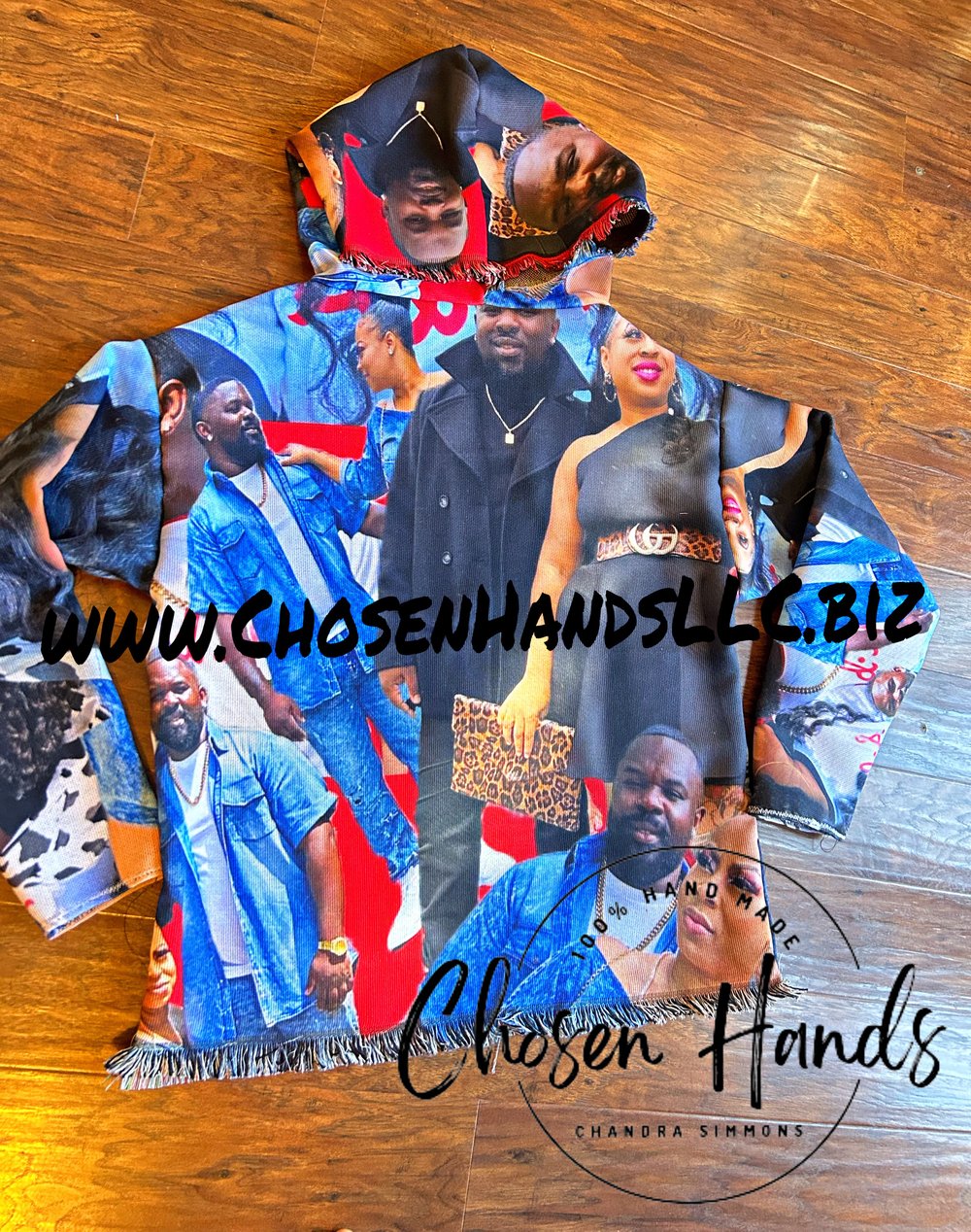 Image of Custom Tapestry Hoodie (Adult)