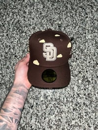 Image 2 of PARTLY CREAMY SKIES SAN DIEGO PADRES CUSTOM FITTED