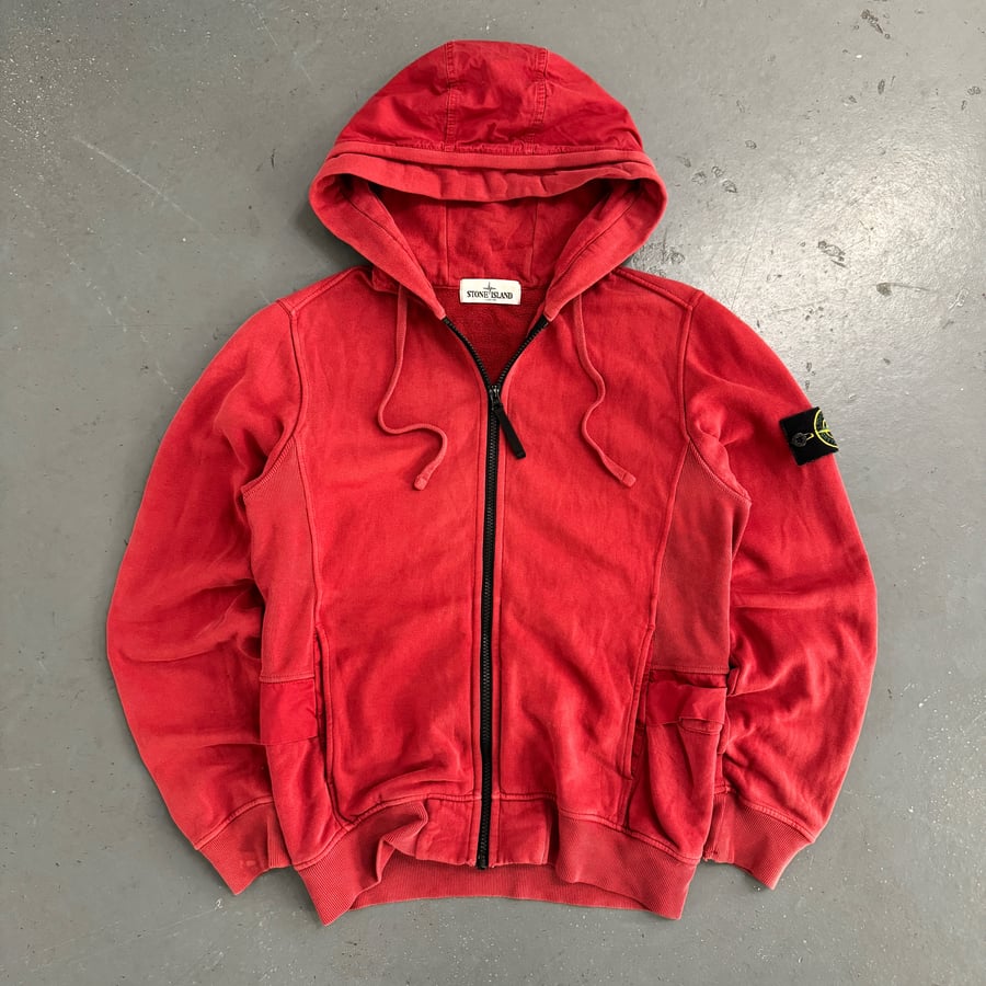 Image of AW 2012 Stone Island zip up hoodie, size small