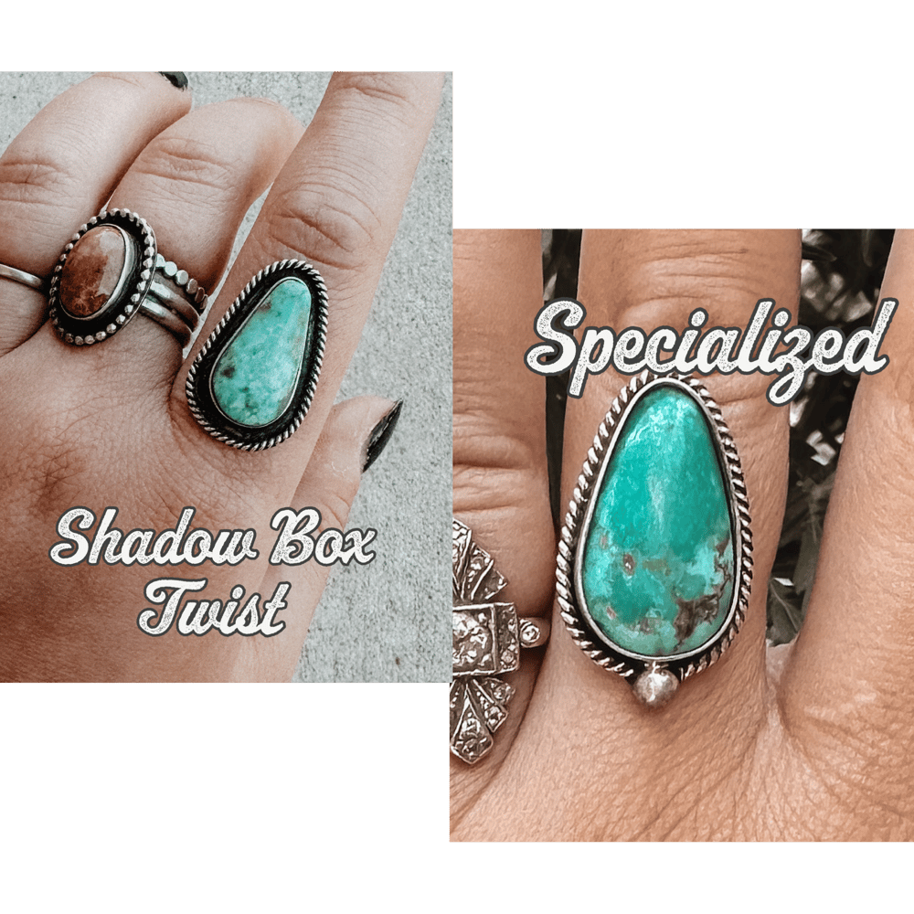Image of Blue Turquoise Heavy Matrix