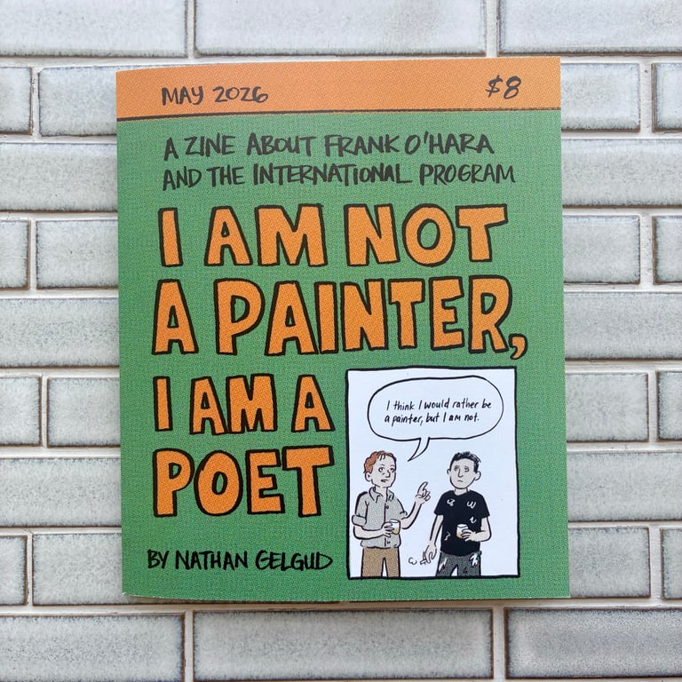 I Am Not a Painter, I Am a Poet by Nathan Gelgud