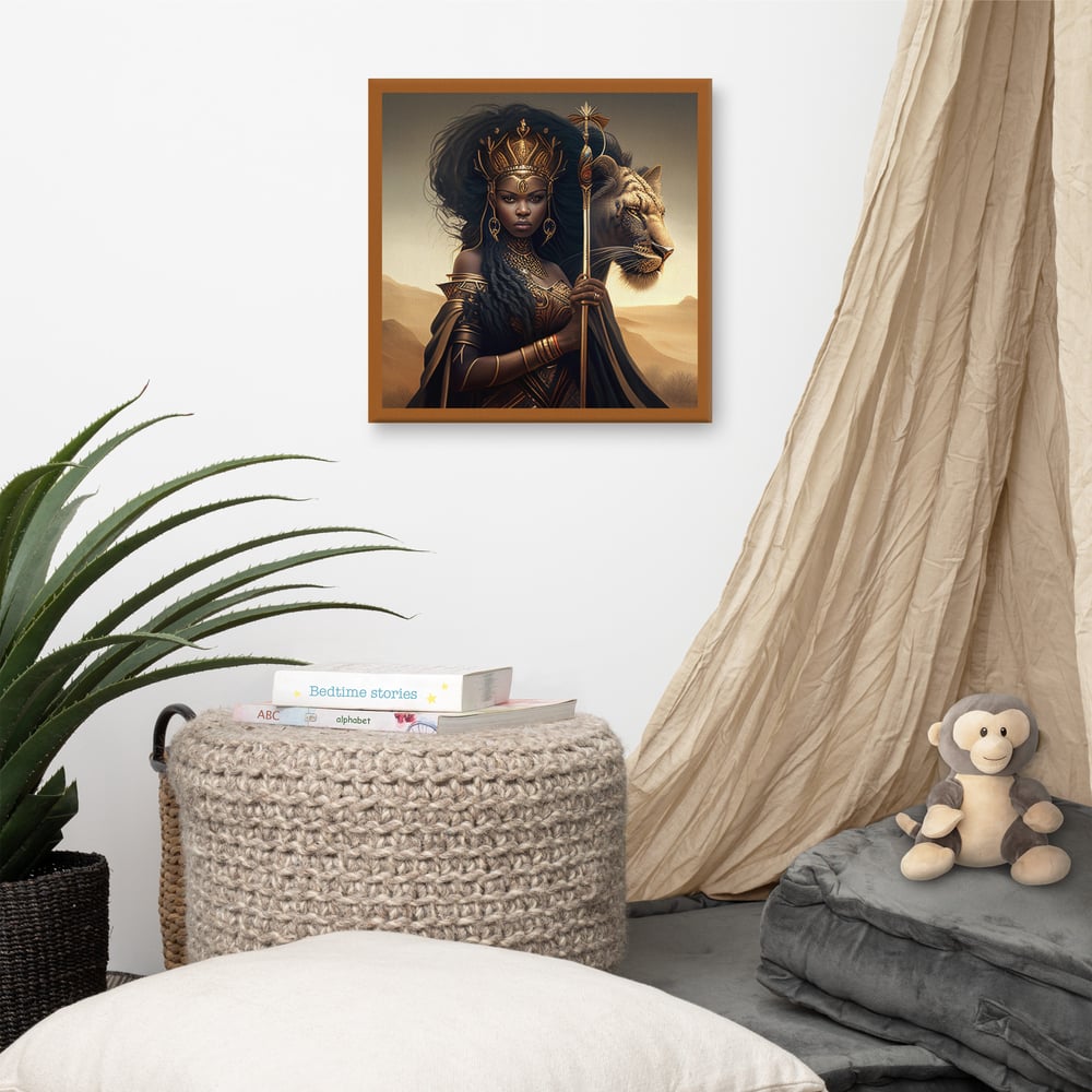 Image of Queen and  Her Beast 2 Canvas