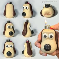 Image 2 of Gromit 1 Of 1 Clay Lighter Case