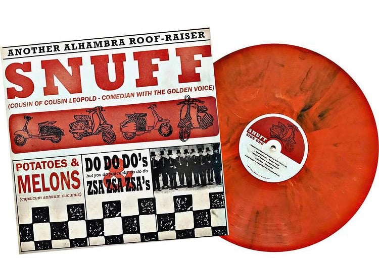 Snuff - Potatoes And Melons, Do Do Do's And Zsa Zsa Zsa's (Orange/Black/White - Marble) Vinyl