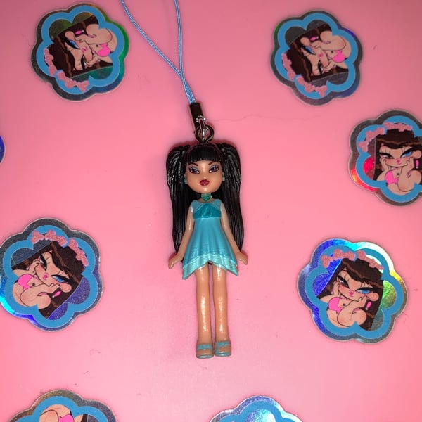 Image of Jade Mini Doll Charm 