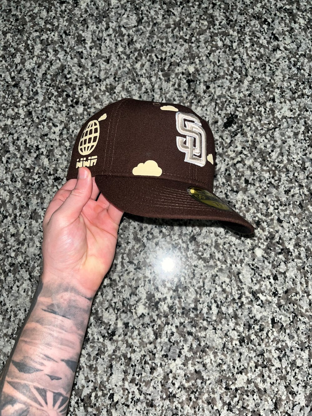 Image of PARTLY CREAMY SKIES SAN DIEGO CUSTOM FITTED