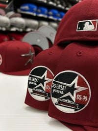 Image 3 of New Era 5950 Brick Red - Black Triple Tone Star