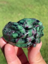 Image 22 of Ruby Zoisite Incense Holder #1792