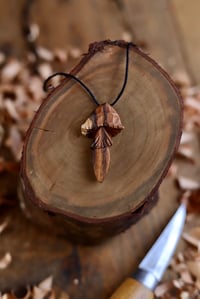 Image 2 of Spalted Beech Mushroom Pendant 