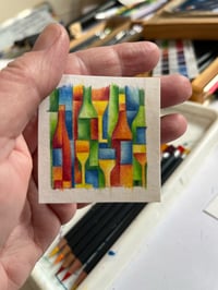 Image 4 of Miniature Cubist Bottles