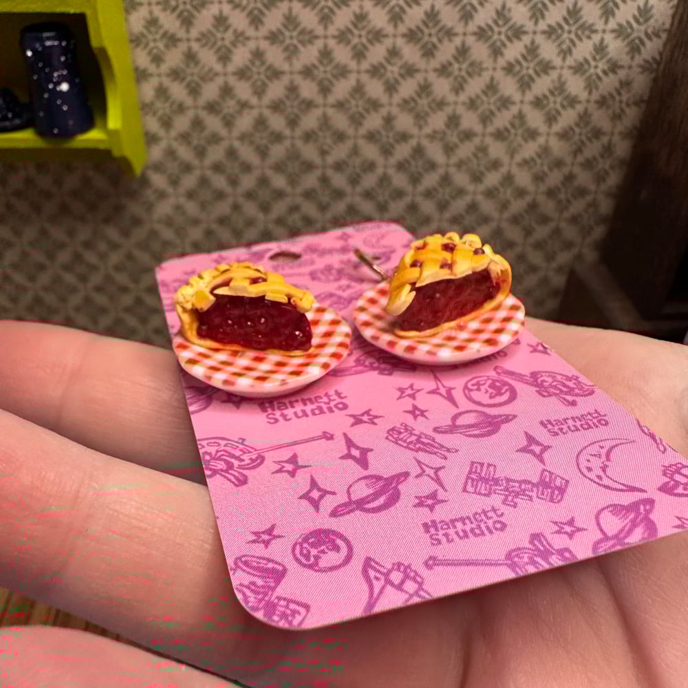 Image of Cherry Pie Earrings