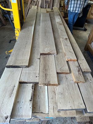 5/4 White oak lumber