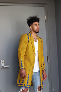 Image 3 of The Osei Coat - yellow 