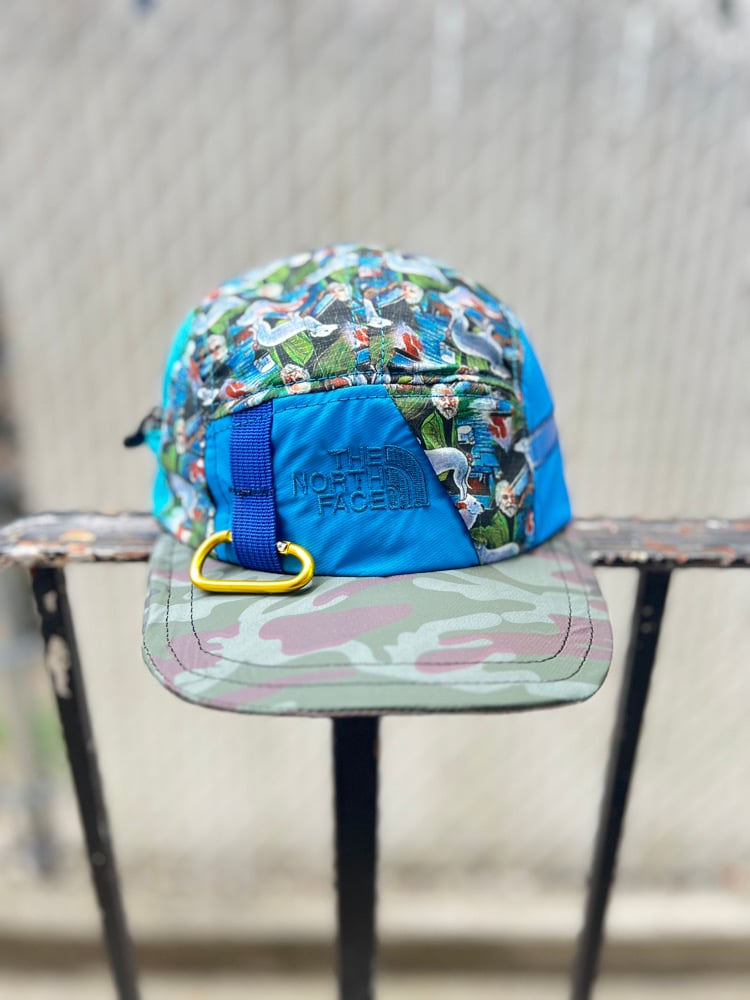 TNF Wader PVC Brim Fishing Reflect Glow Upcycled Utility Five Panel 