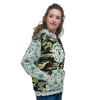 CAMO N'RAFFIA GREEN - METRO COUTURE UNISEX HOODIE COLLECTION