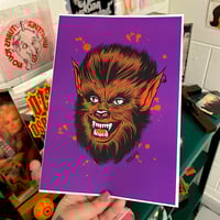Image 3 of Wolfie A4 Print 