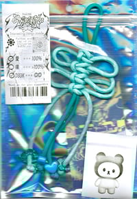 DRAGONFLY KNOT CHARM TEAL