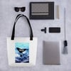 Kolossul whale Tote bag