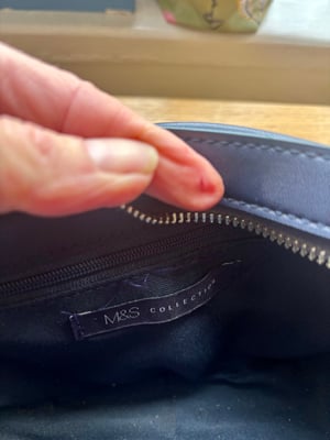 M&S Collection Navy Crossbody Bag – Brand New Was £35, now £15