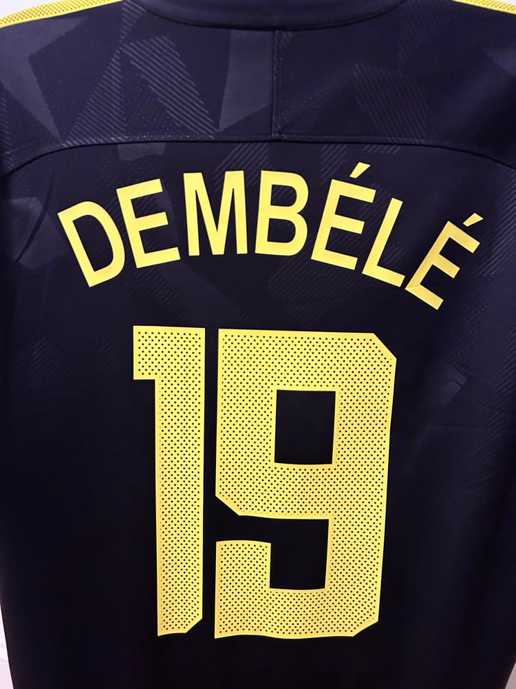Image of Tottenham Hotspur “DEMBELE 19” 2017/18 Third Shirt + patches (XL)