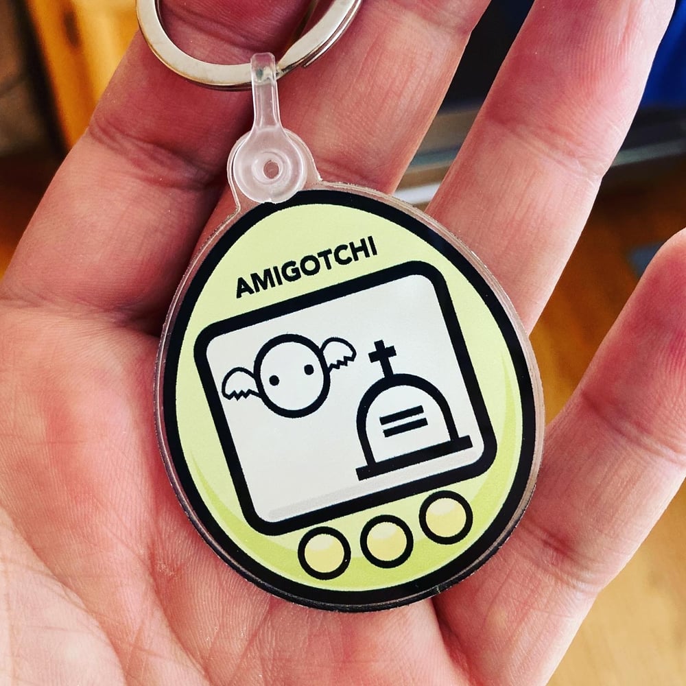 Amigotchi Keychain